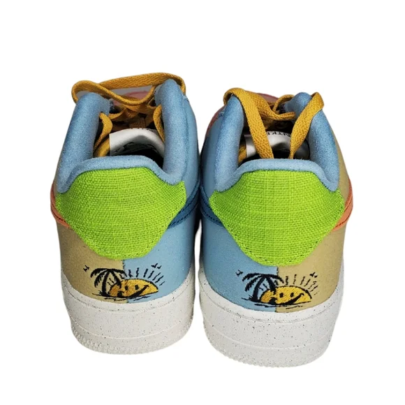 Nike Air Force 1 LV8 Sun Club (GS) DMO984-700 - Picture 5 of 9